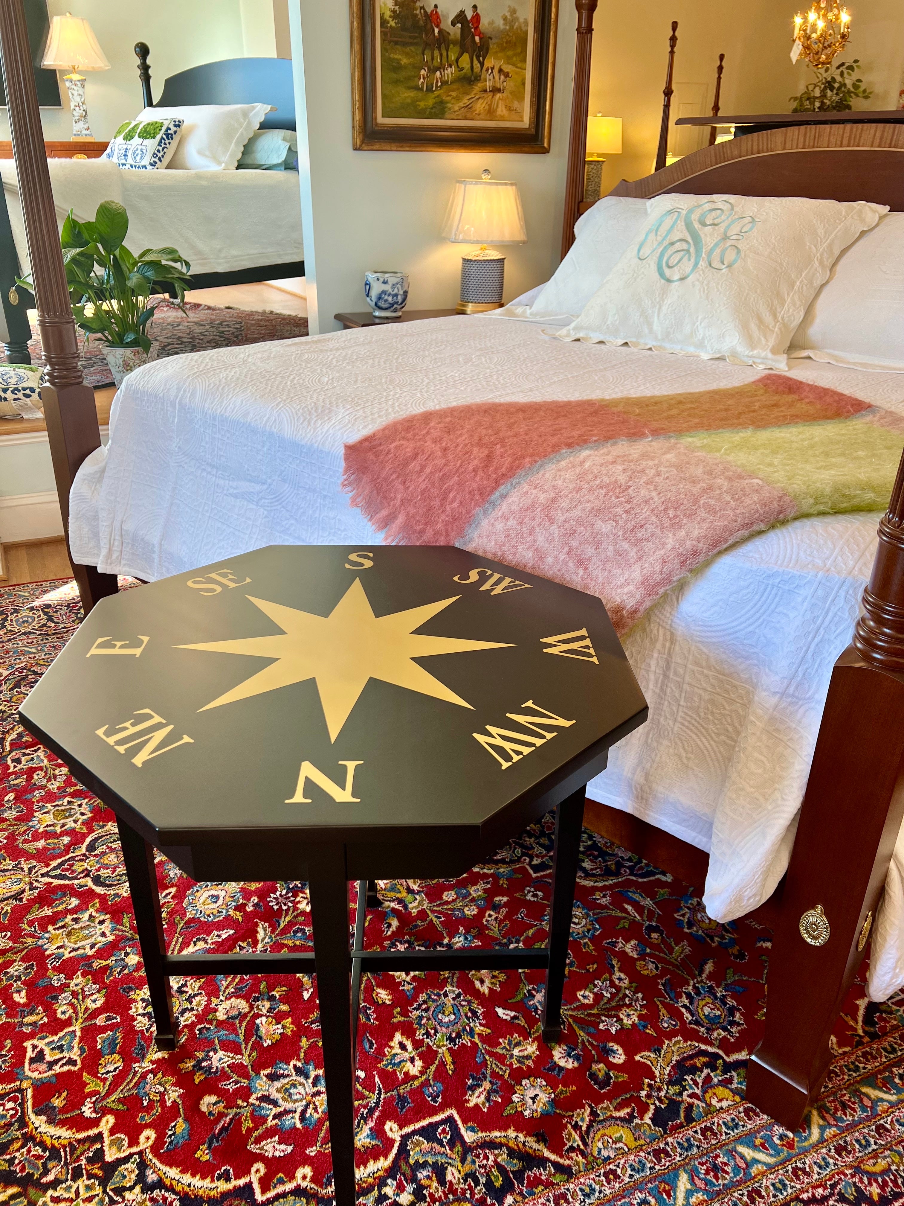 Monticello Compass Rose Table