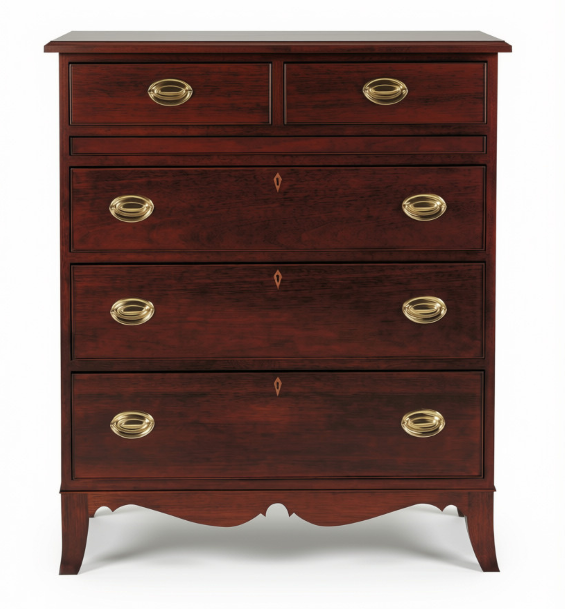 Hepplewhite 4-Drawer Chest