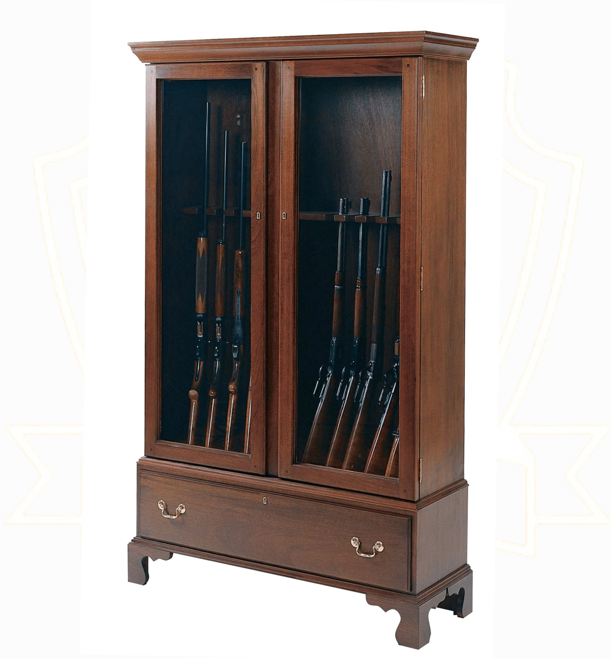 Chippendale Gun Cabinet