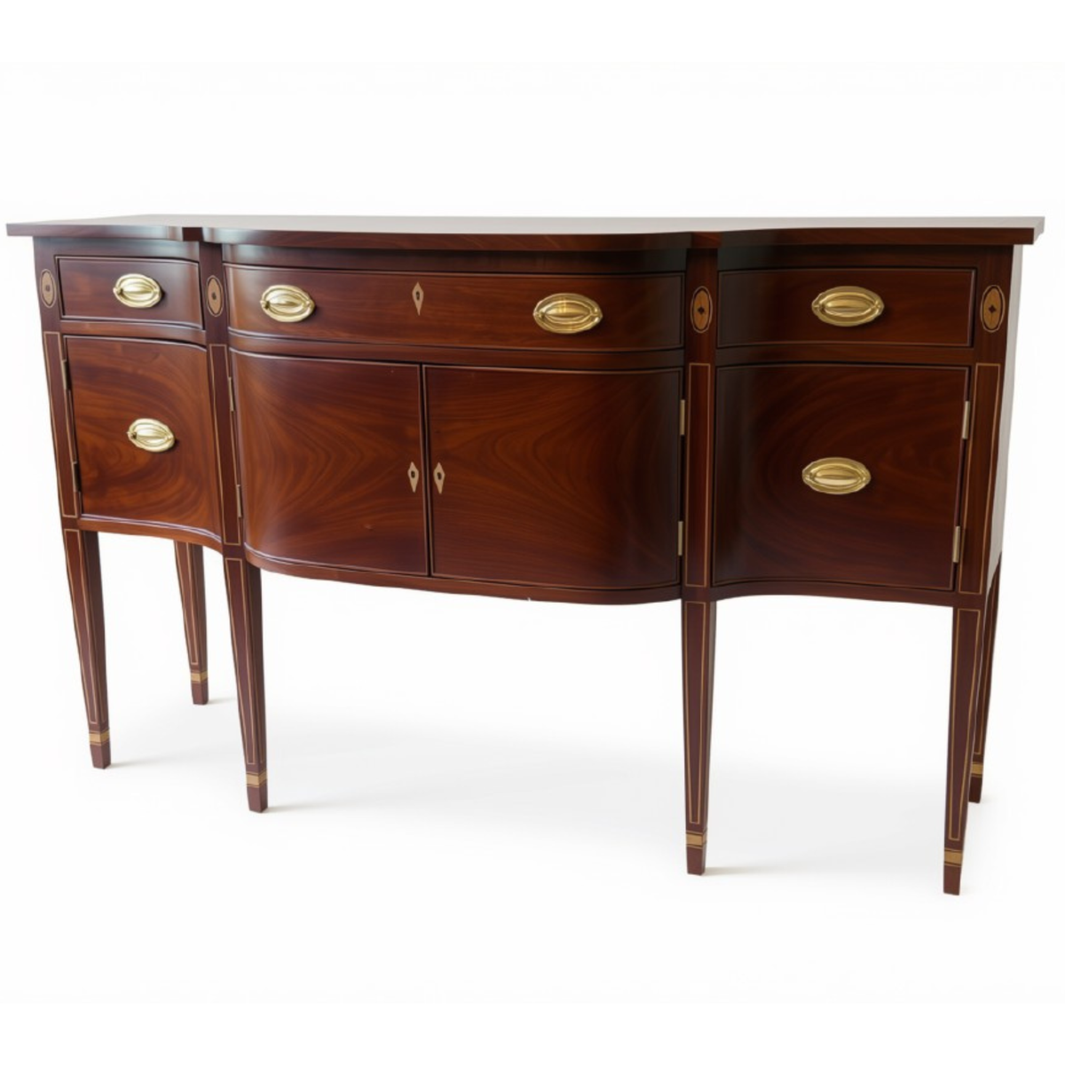 Virginia Bowfront Huntboard