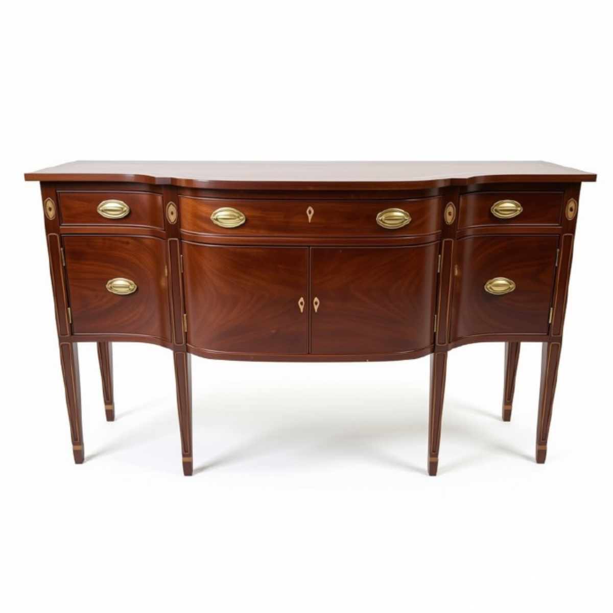 Virginia Bowfront Huntboard