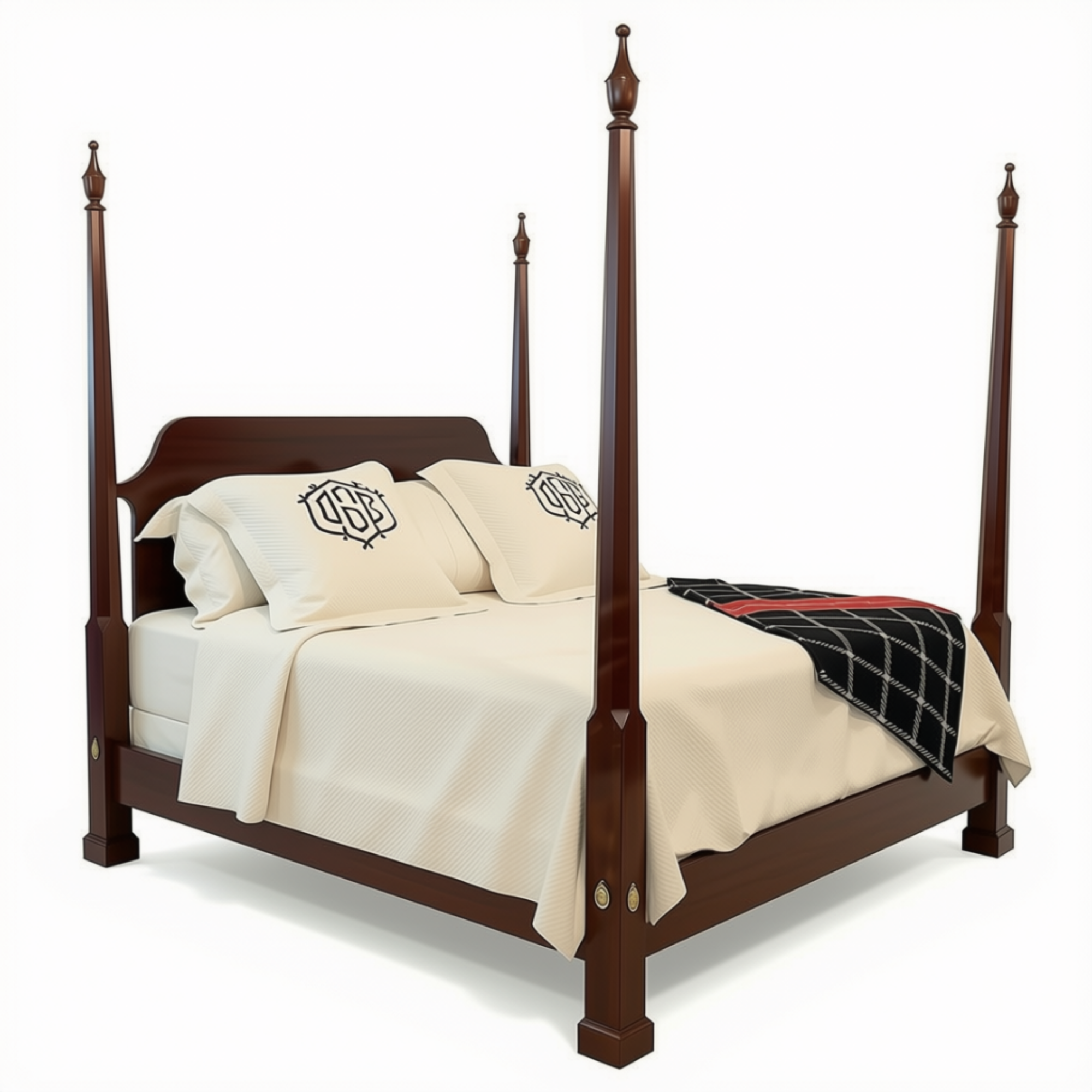 4" Pencil Post Bed