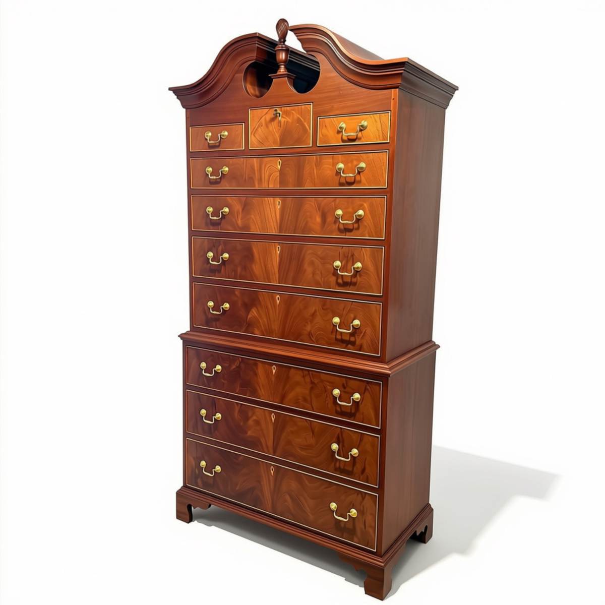 Charleston Chest with Full Bonnet