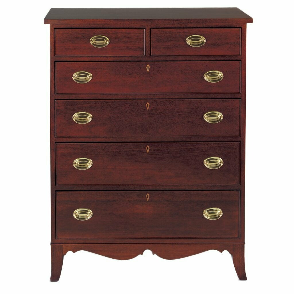 Hepplewhite 5 Drawer Chest