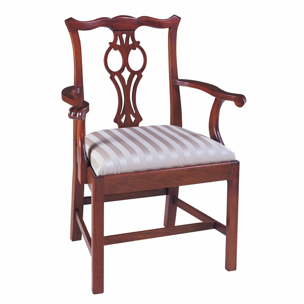 Peyton Chippendale Arm Chair