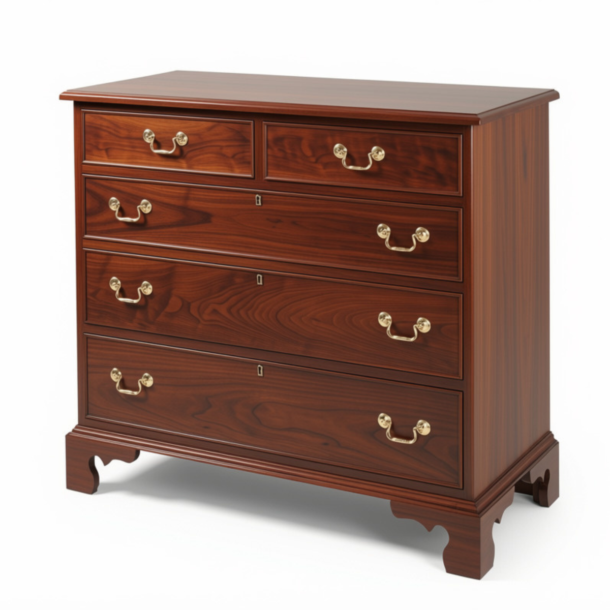 Chippendale 4-Drawer Chest