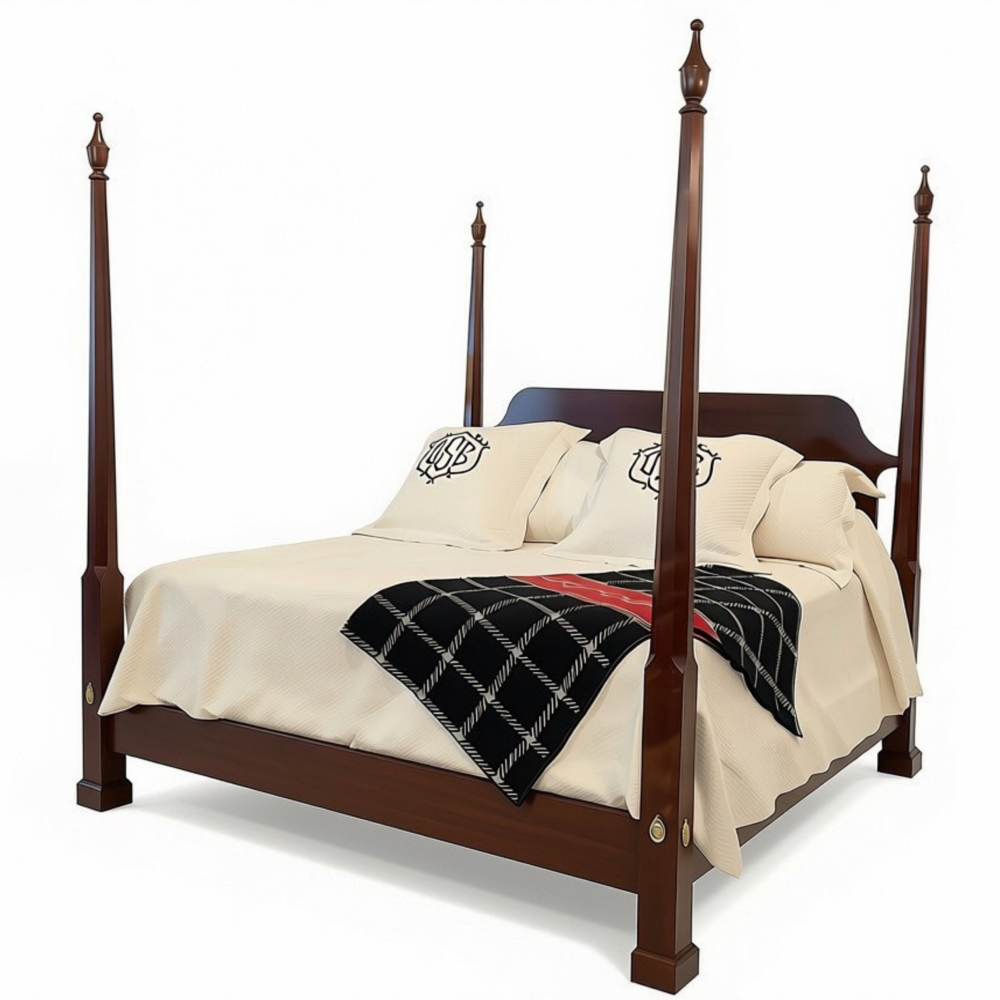 4" Pencil Post Bed