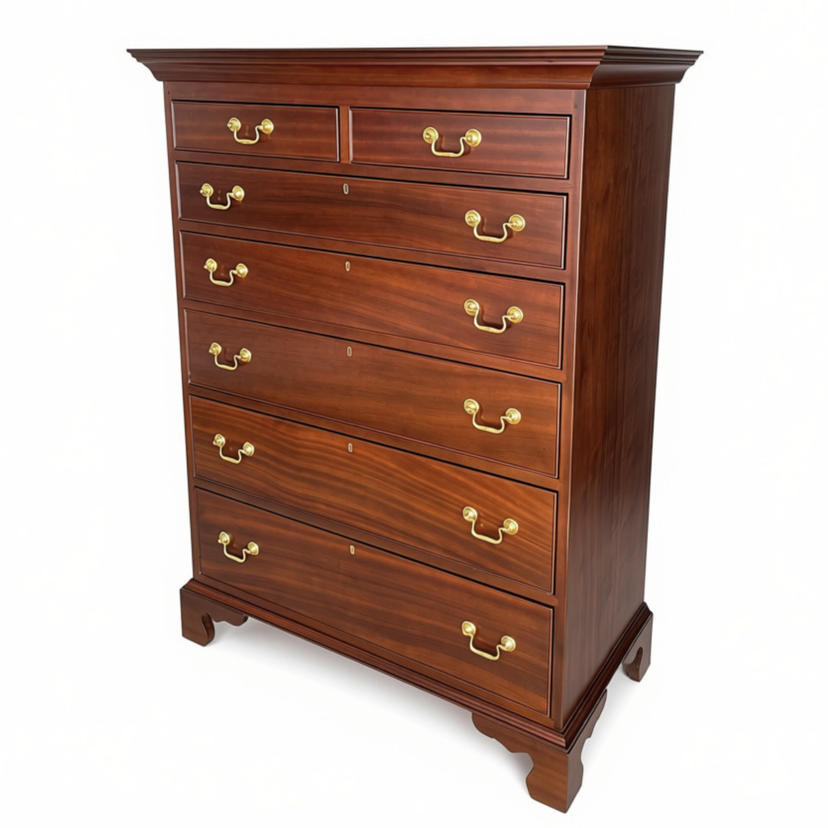 Chippendale 6-Drawer Chest