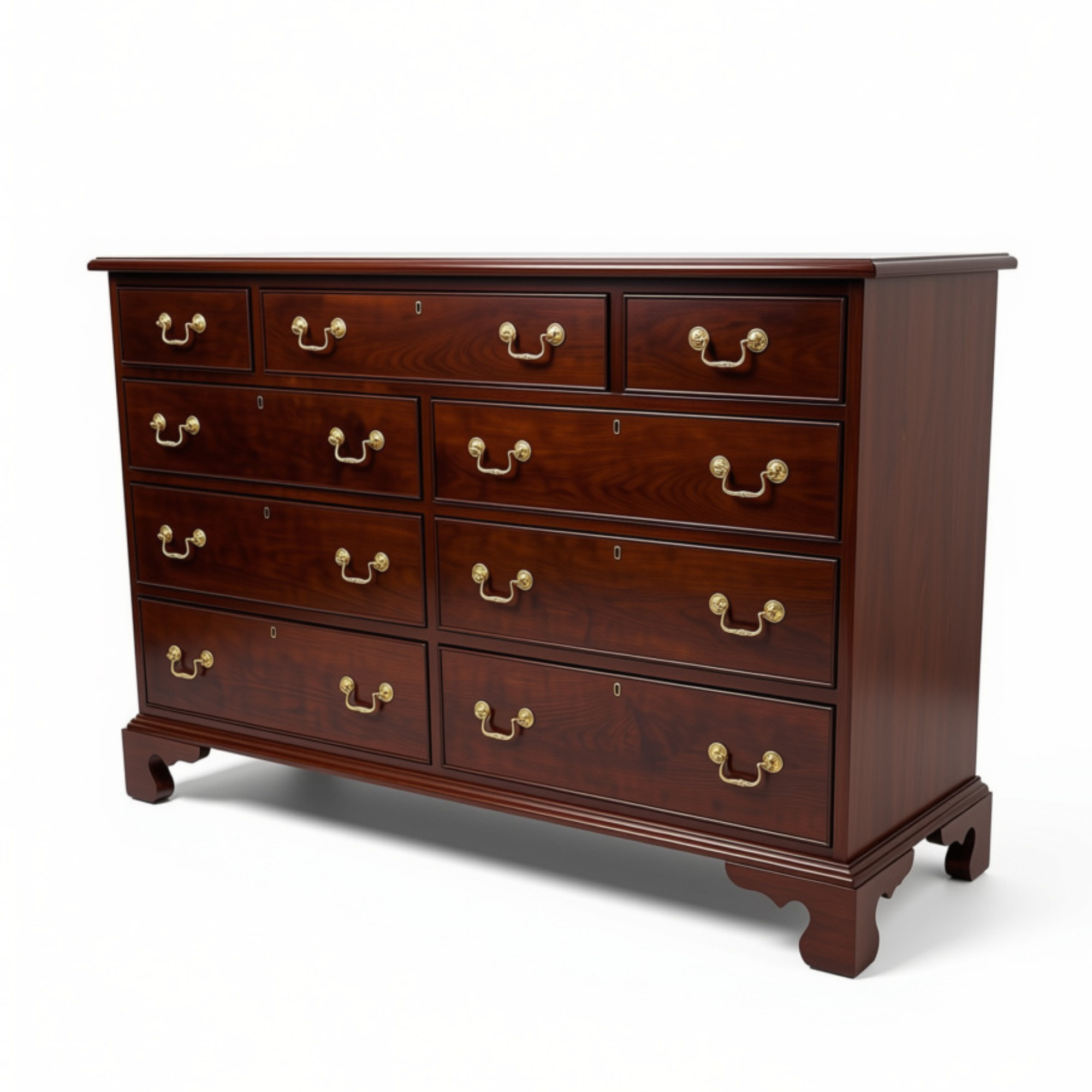 Chippendale Double Dresser