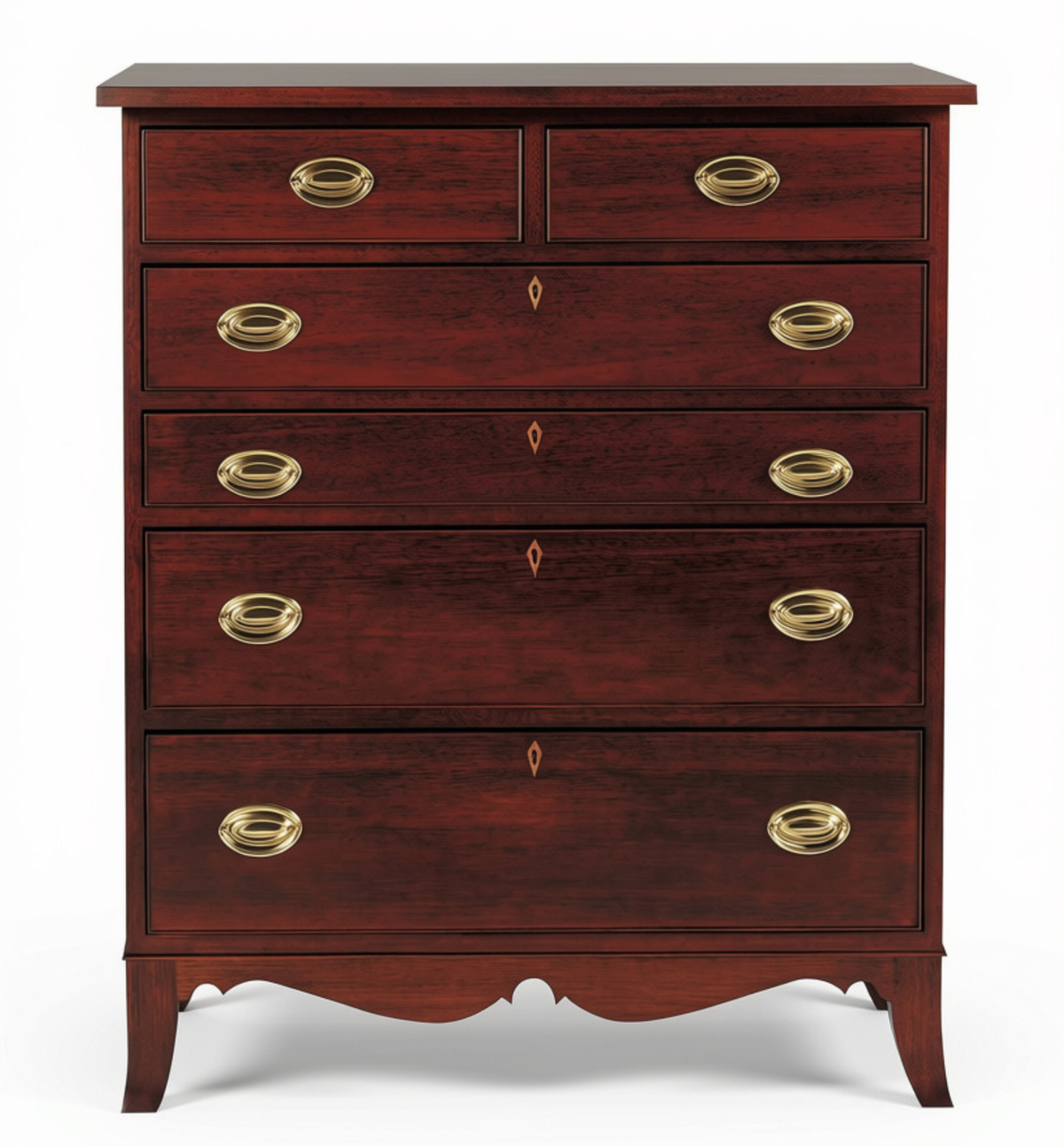Hepplewhite 5-Drawer Chest