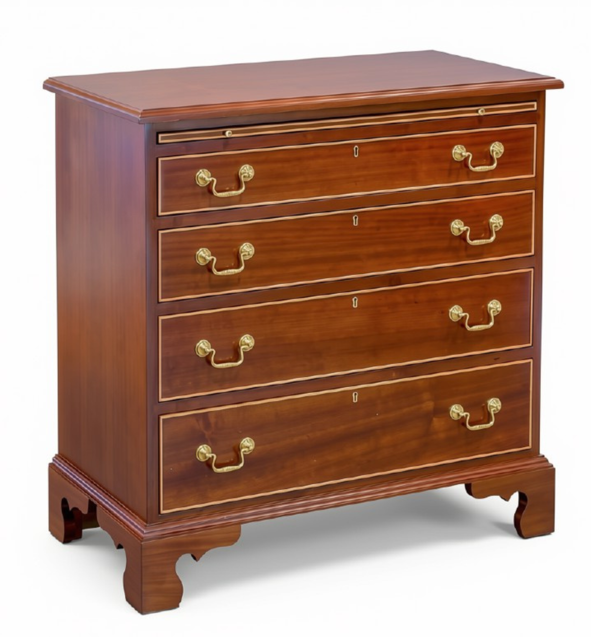 Chippendale Bachelor's Chest with Drawers