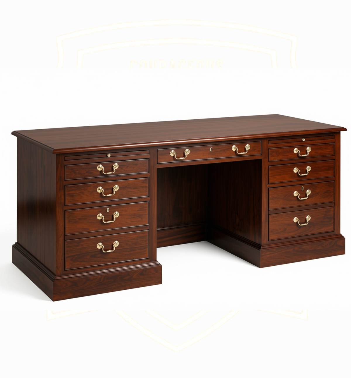 Chippendale Kneehole Desk