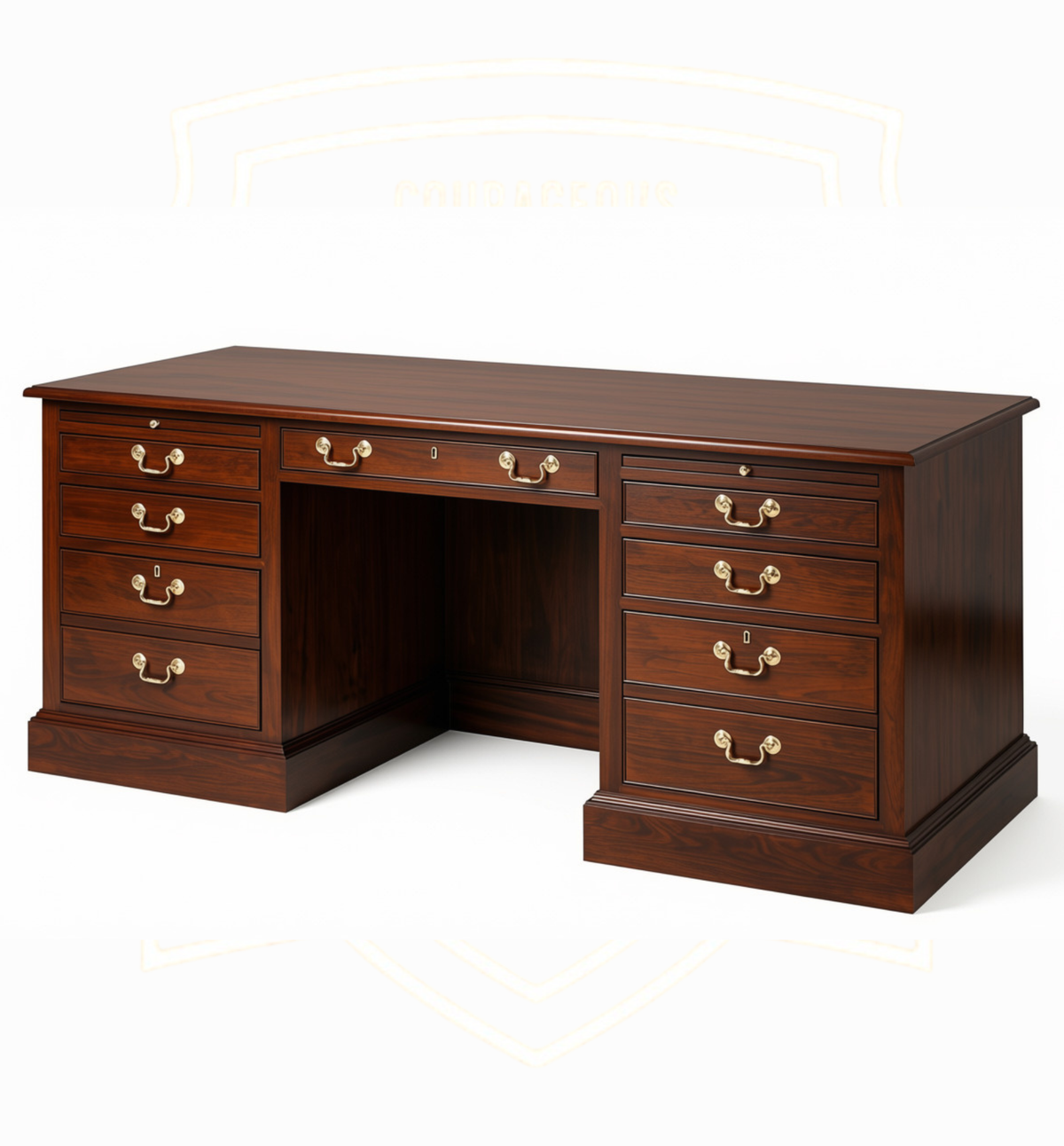 Chippendale Kneehole Desk