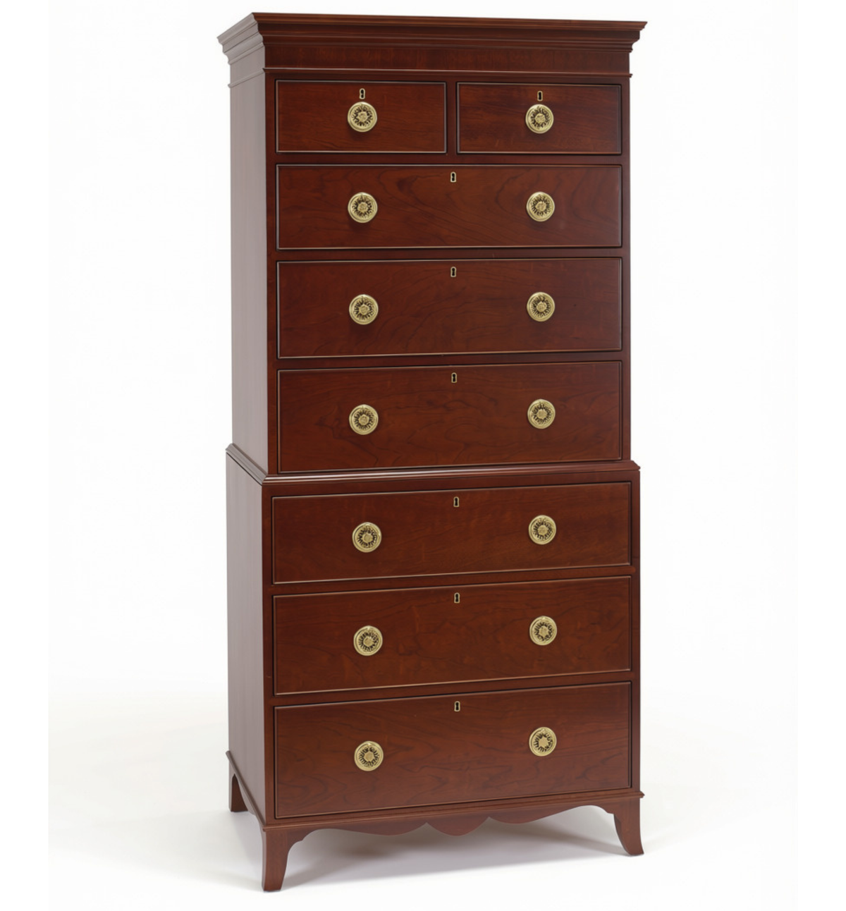 Sheraton Chest on Chest