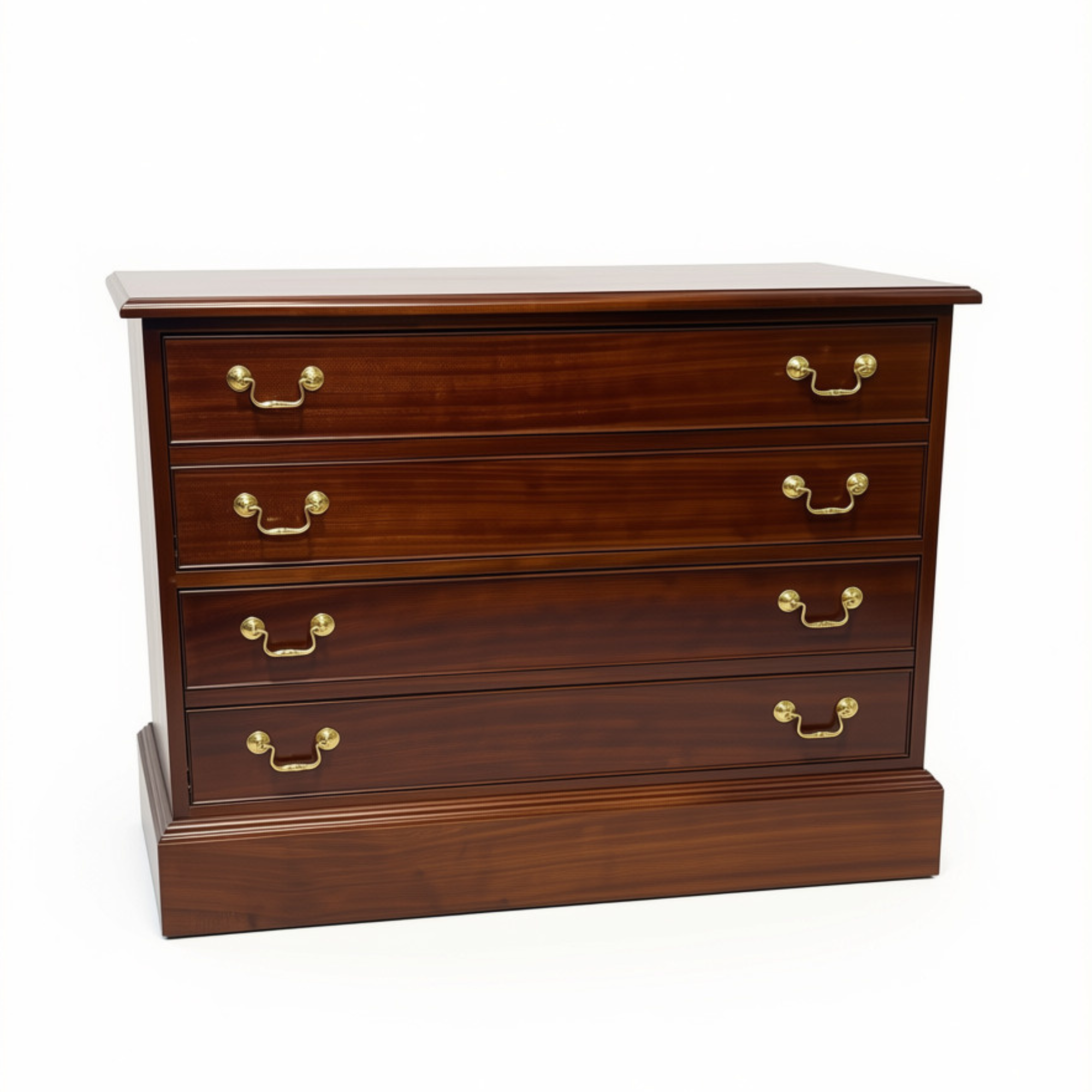 Chippendale 2-Drawer File Cabinet