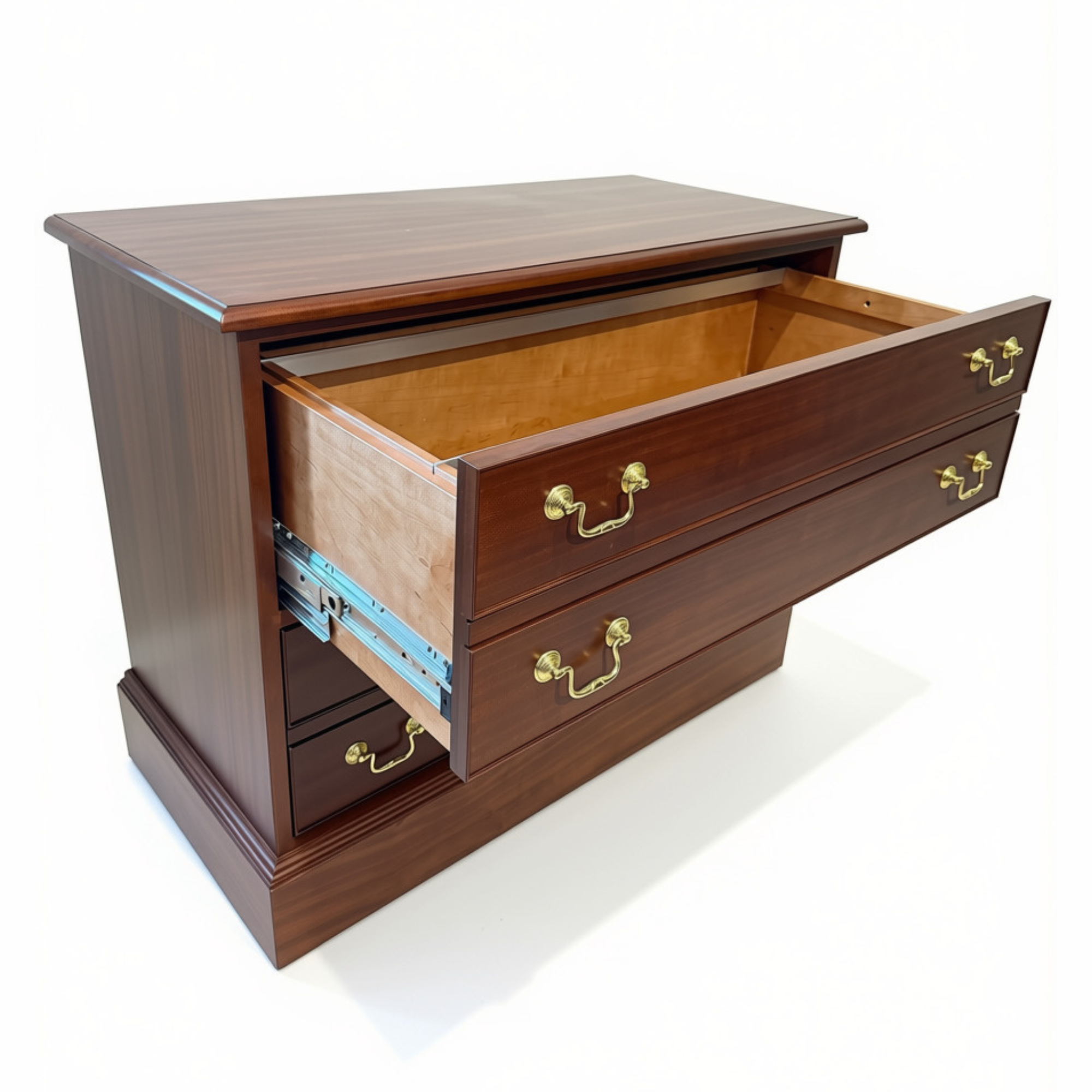 Chippendale 2-Drawer File Cabinet