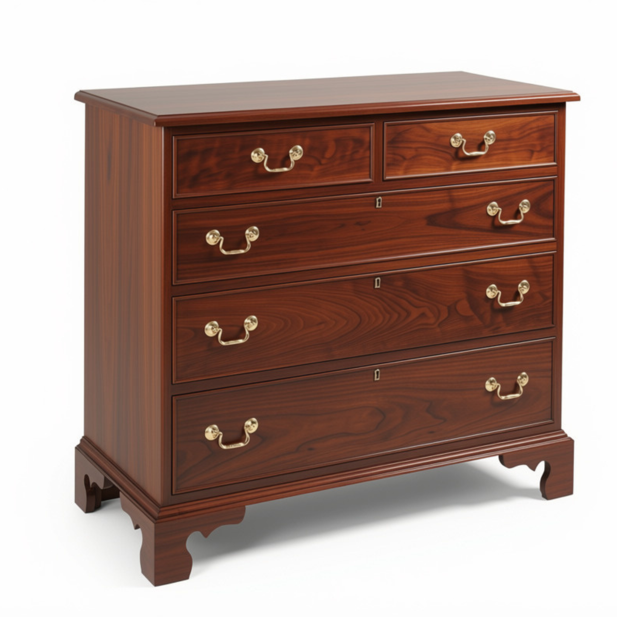 Chippendale 4-Drawer Chest