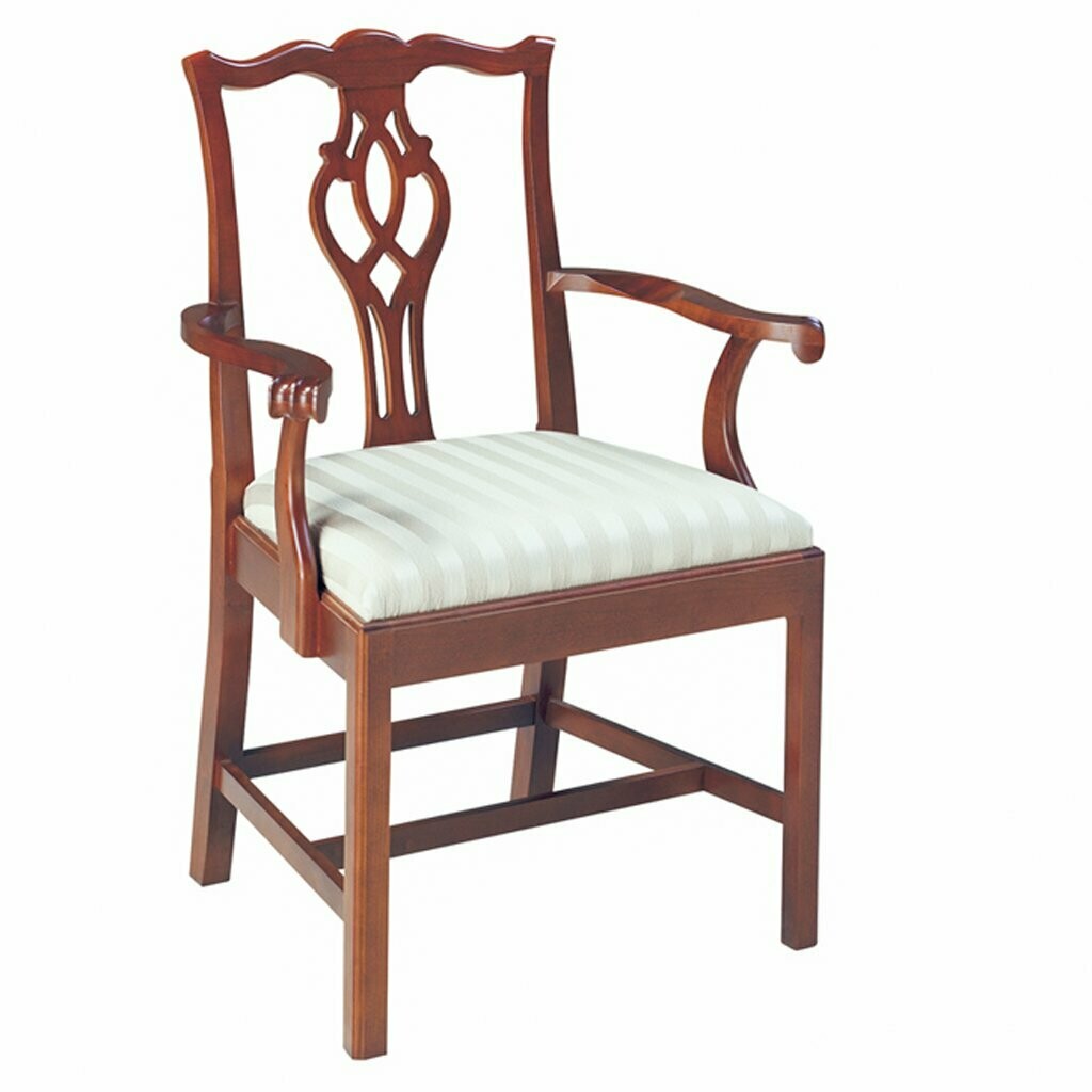 Chippendale Chair Arm with Virginia Back