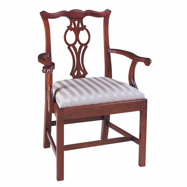 Peyton Chippendale Arm Chair EXCLUSIVELY SOLD IN WILLIAMSBURG