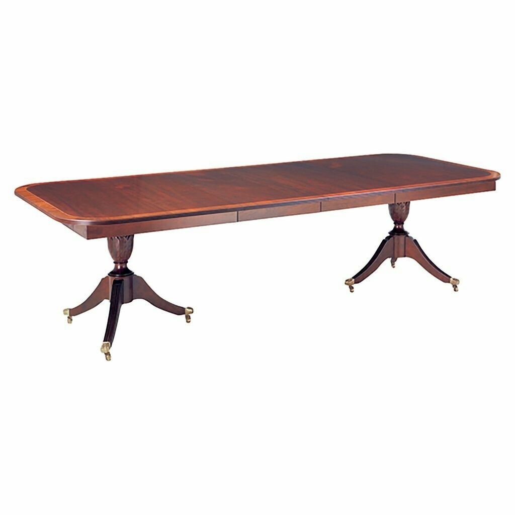 Duncan Phyfe Double Pedestal Dining Table